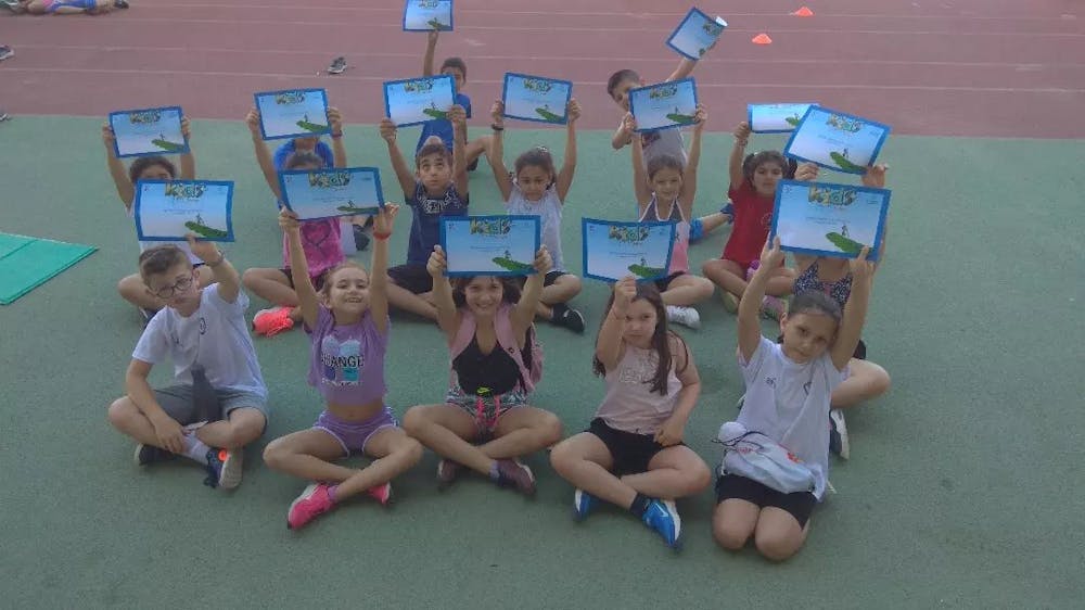 Το Παγκρήτιο Στάδιο γέμισε ξανά με τα χαμόγελα των μικρών αθλητών στην γιορτή της Αθλητικής Ακαδημίας Ηρακλείου! runbeat.gr